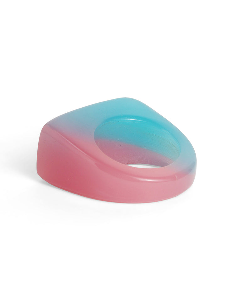 Priyaasi Pink Floral Ring