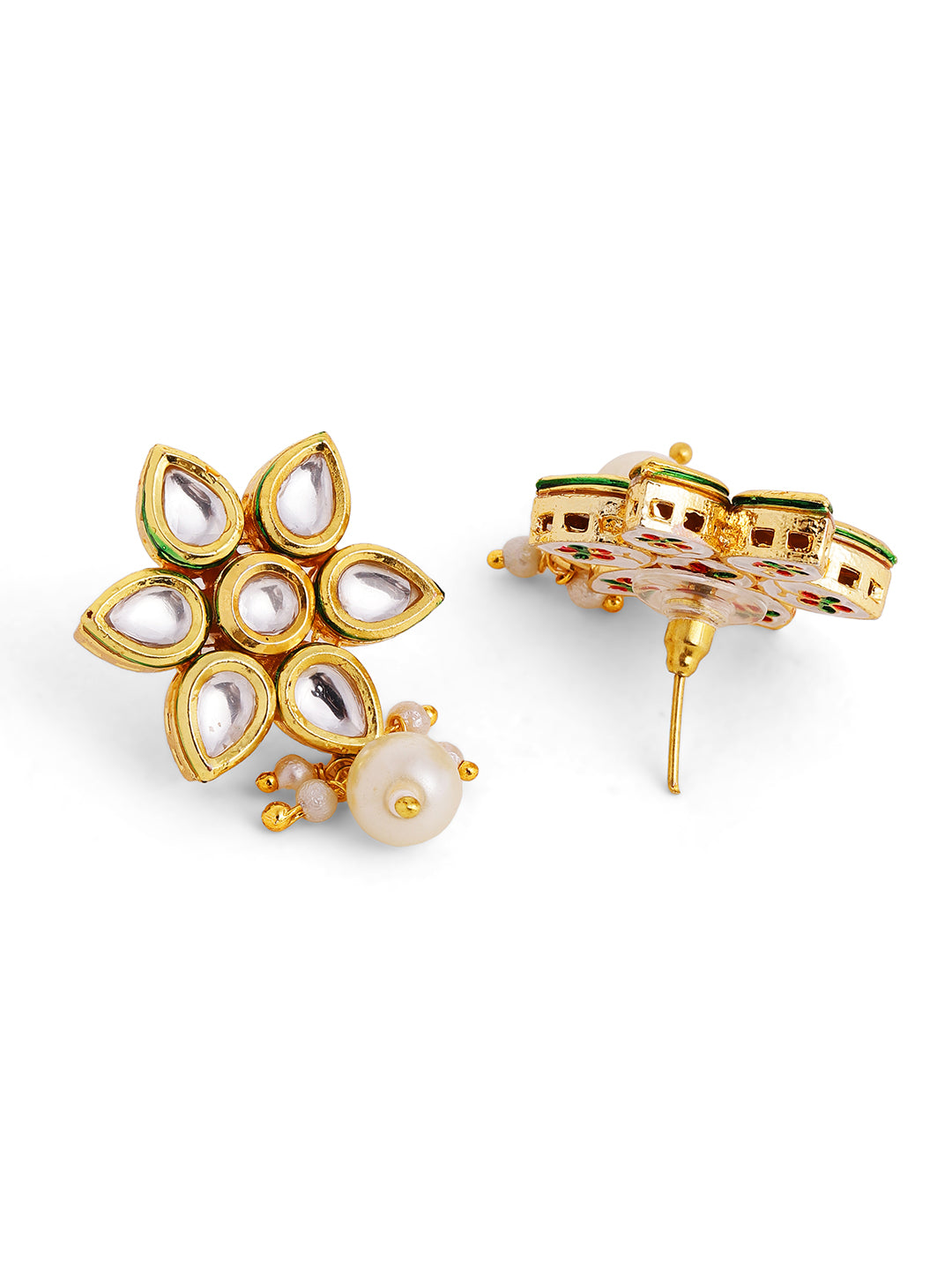 Priyaasi Gold Plated Kundan Jewellery Set