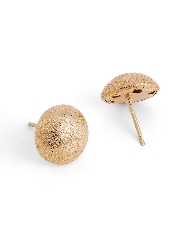 Priyaasi Silver Floral Stud Earrings