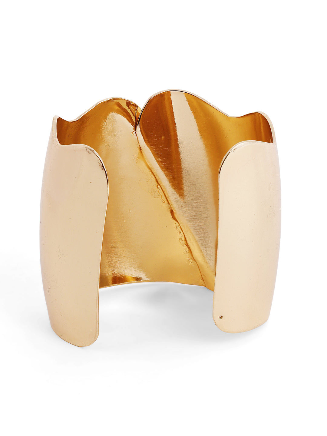 Priyaasi Gold Plated Brass-solid Bracelet