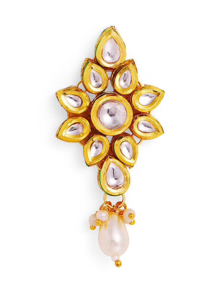 Priyaasi Gold Plated Kundan Jewellery Set
