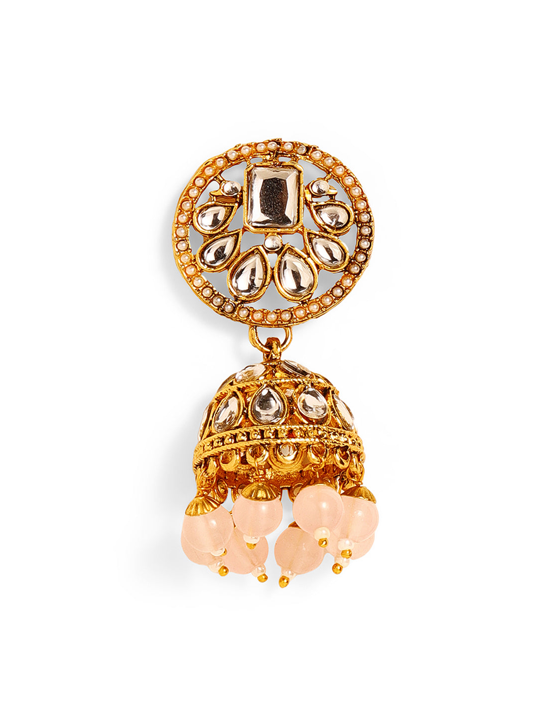 Priyaasi Gold Plated Kundan Jewellery Set
