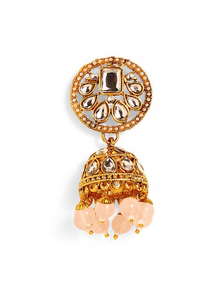 Priyaasi Gold Plated Kundan Jewellery Set