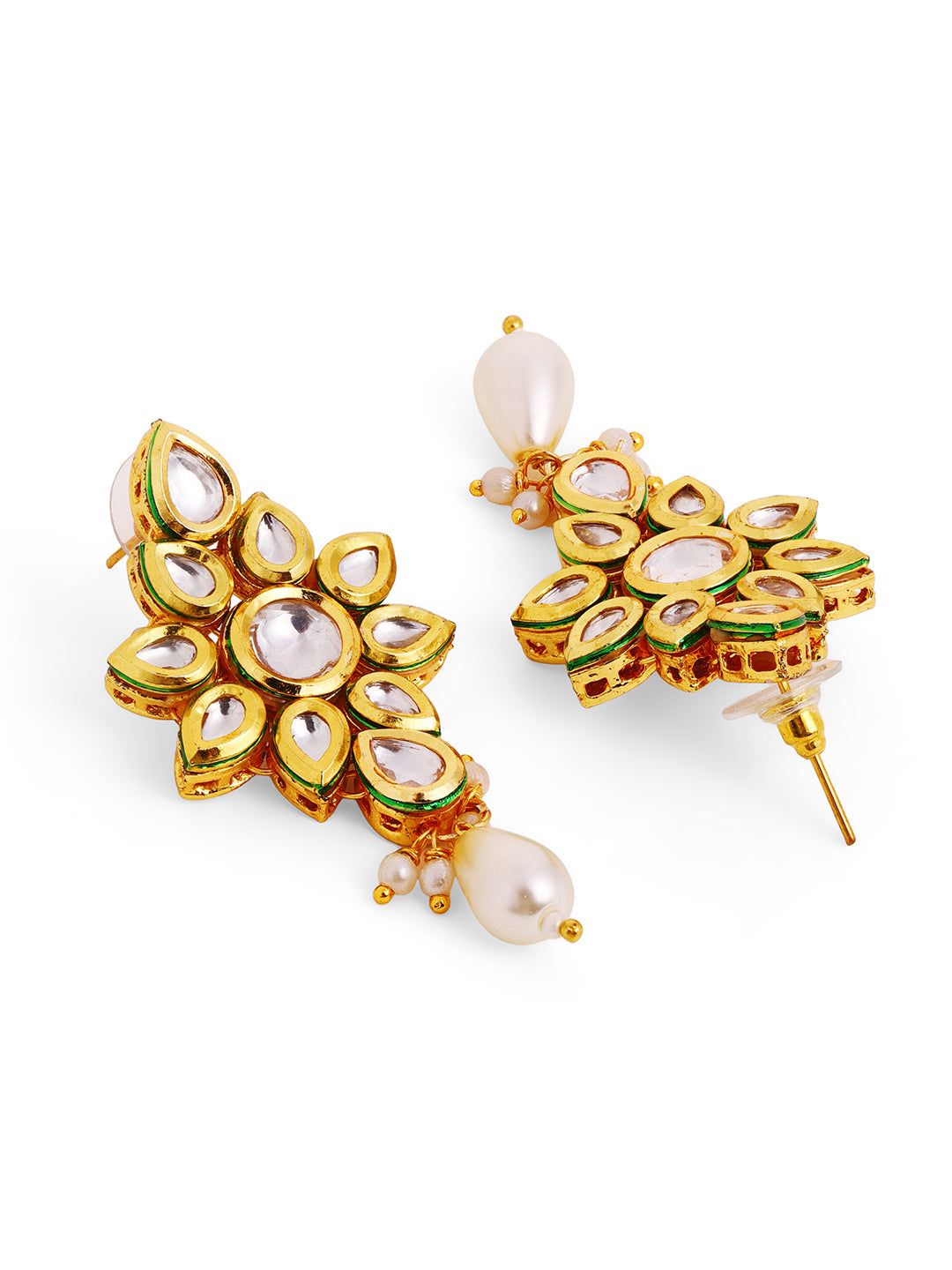 Priyaasi Gold Plated Kundan Jewellery Set