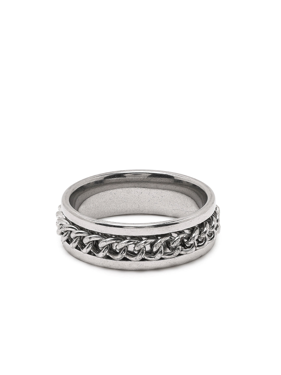 Bold by Priyaasi Men's Ring Designs in Chain Elegance