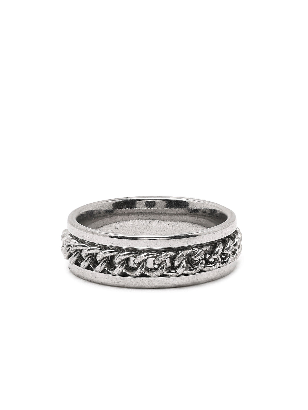 Bold by Priyaasi Men's Ring Designs in Chain Elegance