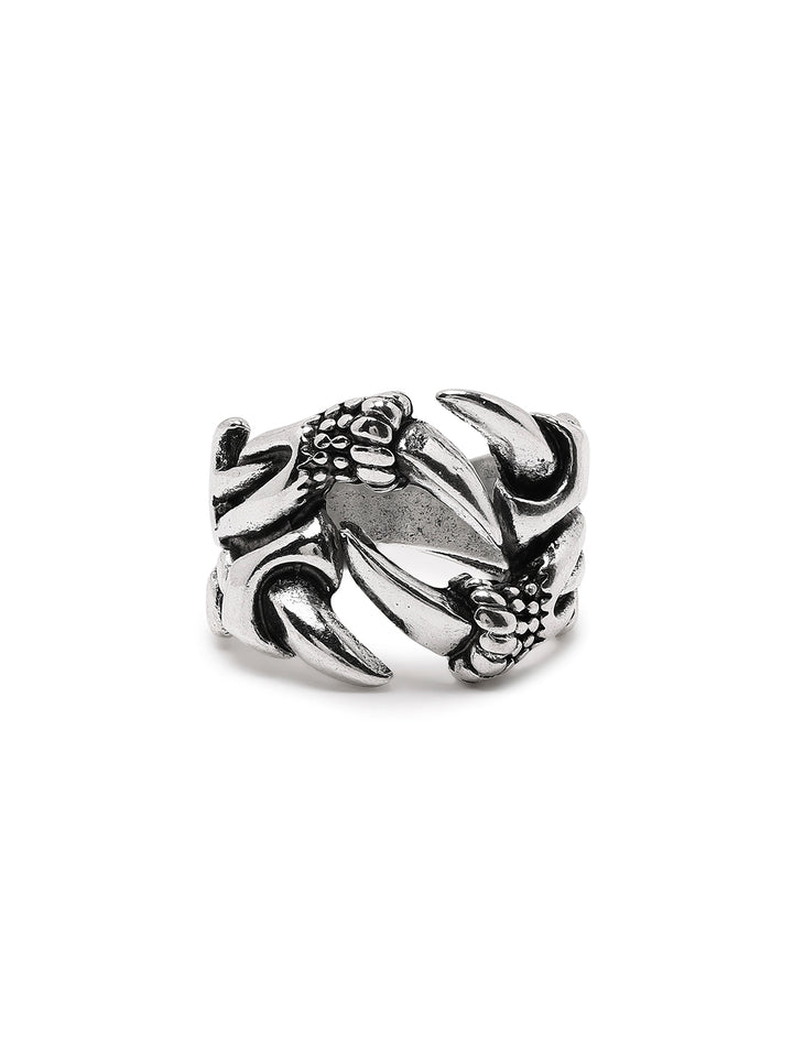 Bold by Priyaasi A Stylish men's finger ring with silver plated