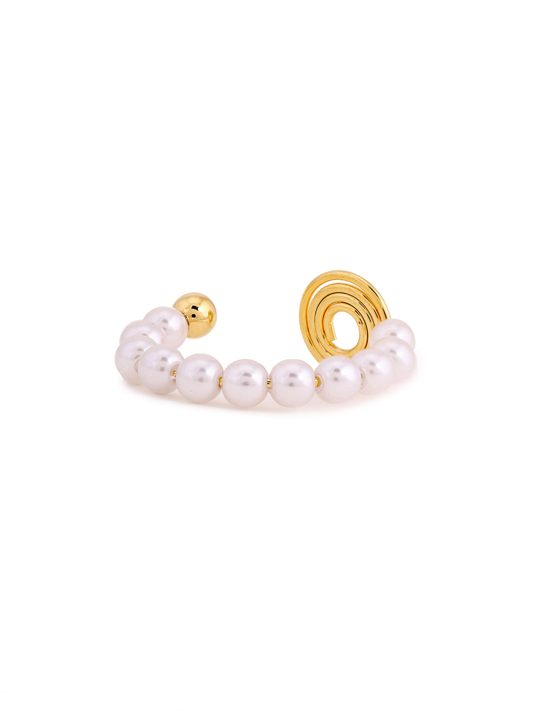 Prita Stylish Pearl Elegance Ring
