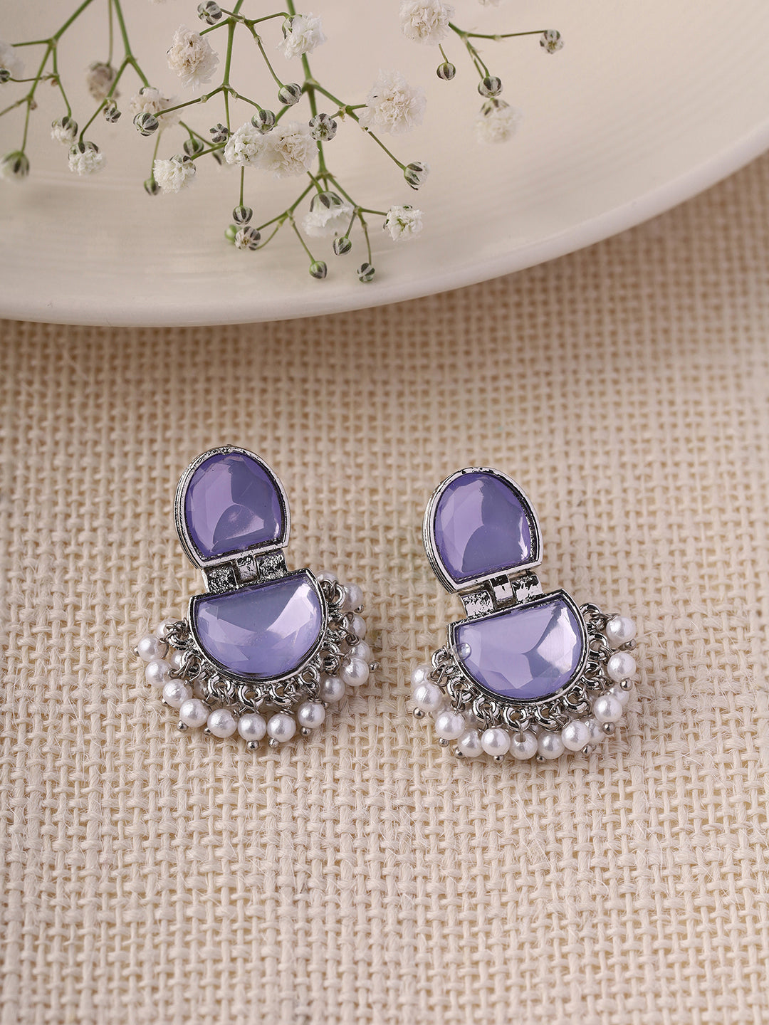 Priyaasi Crystal Drop Earrings