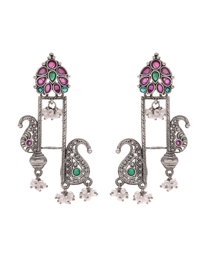 Priyaasi Opulent Ruby Earrings
