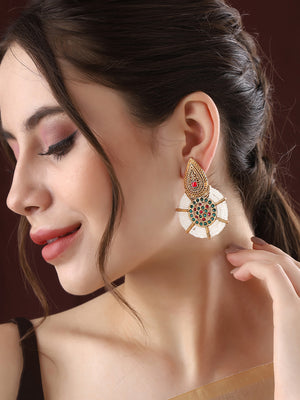 Priyaasi Pearl Designed Drop Earrings