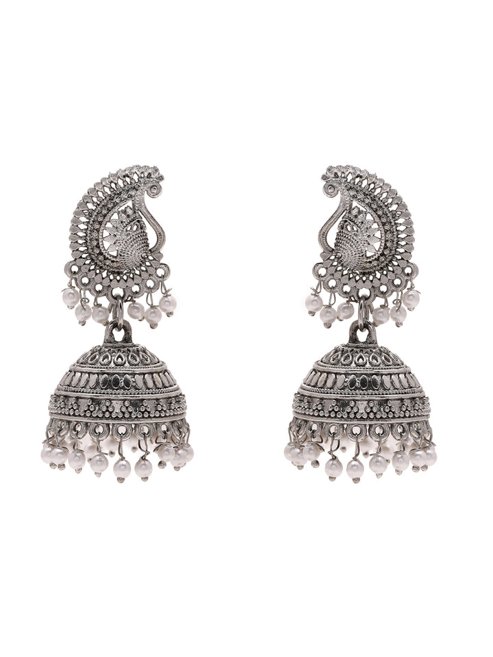 Priyaasi Tribal Pearl Jhumkas