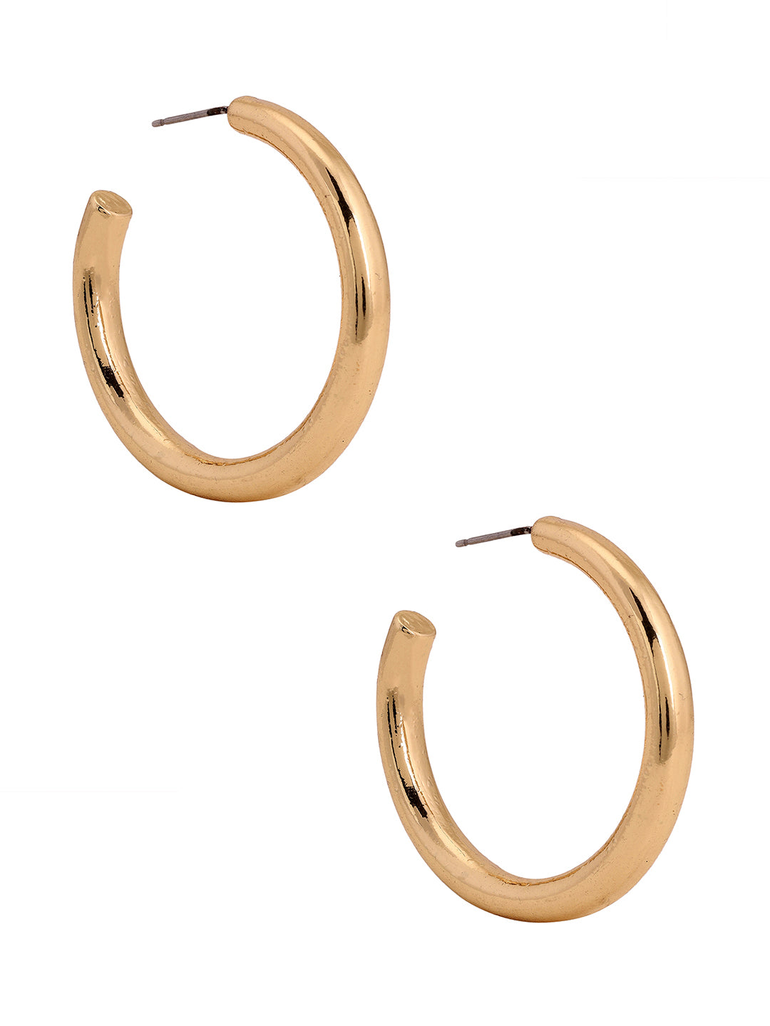 Priyaasi Hoop Gold Plated Earrings