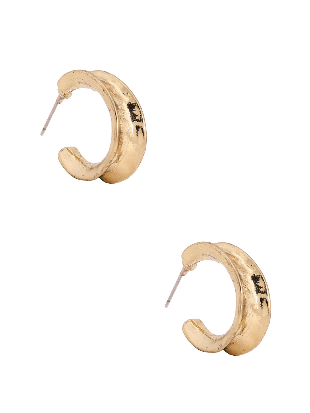 Priyaasi Mini Gold Plated Hoops Eaarings