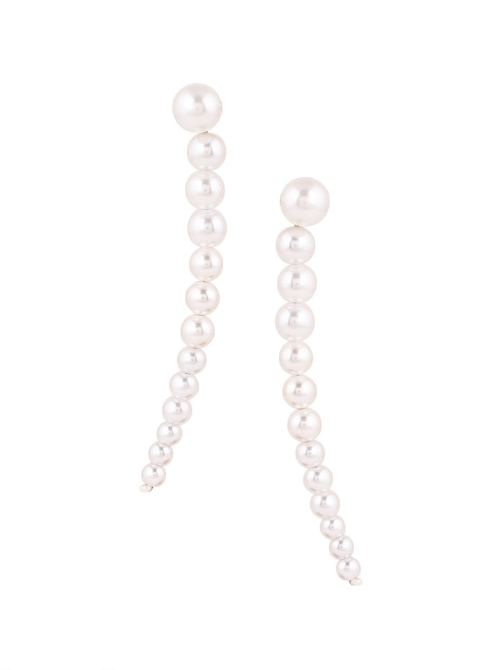 Priyaasi Contemporary Pearl Style Simple Earrings