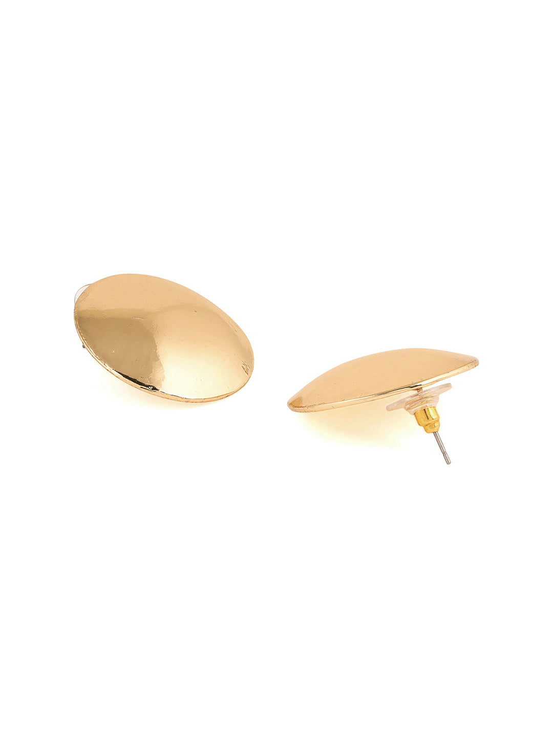 Priyaasi Gold Plated Contemporary Stud Earrings