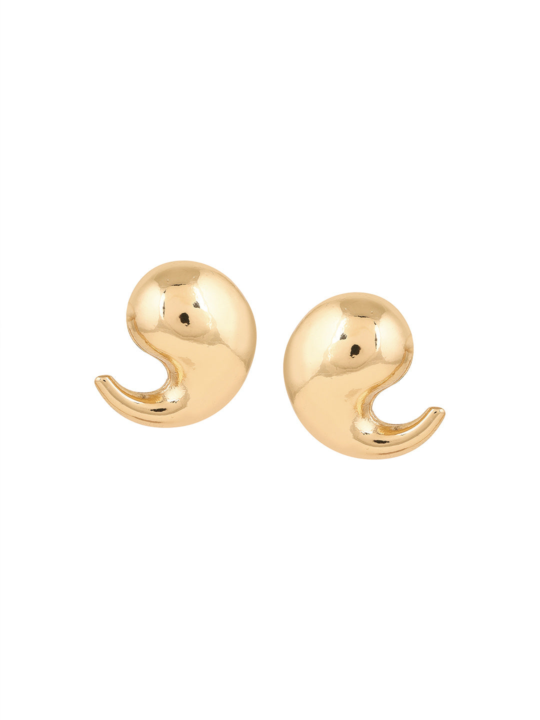 Priyaasi Gold Plated Stud Earrings