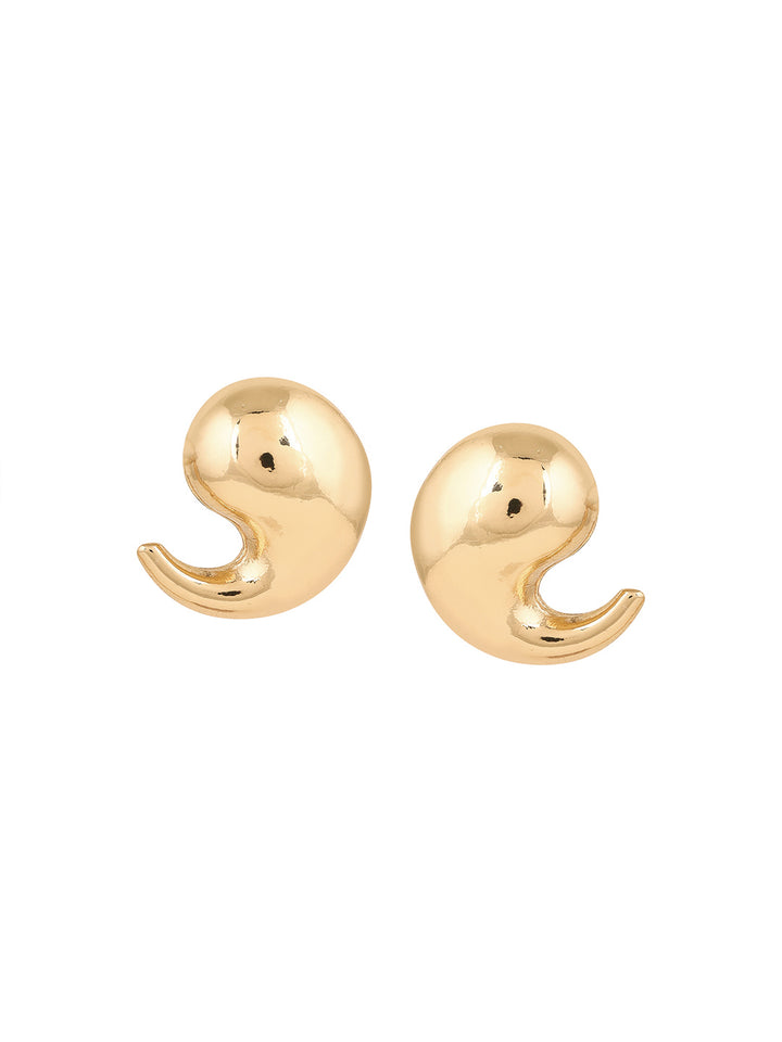 Priyaasi Gold Plated Stud Earrings