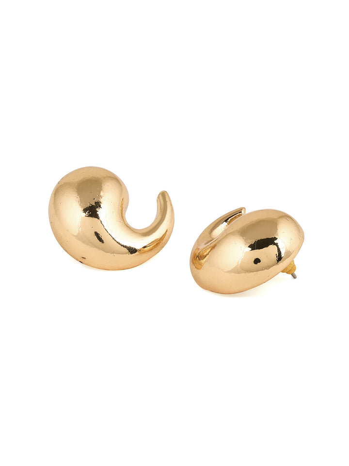 Priyaasi Gold Plated Stud Earrings