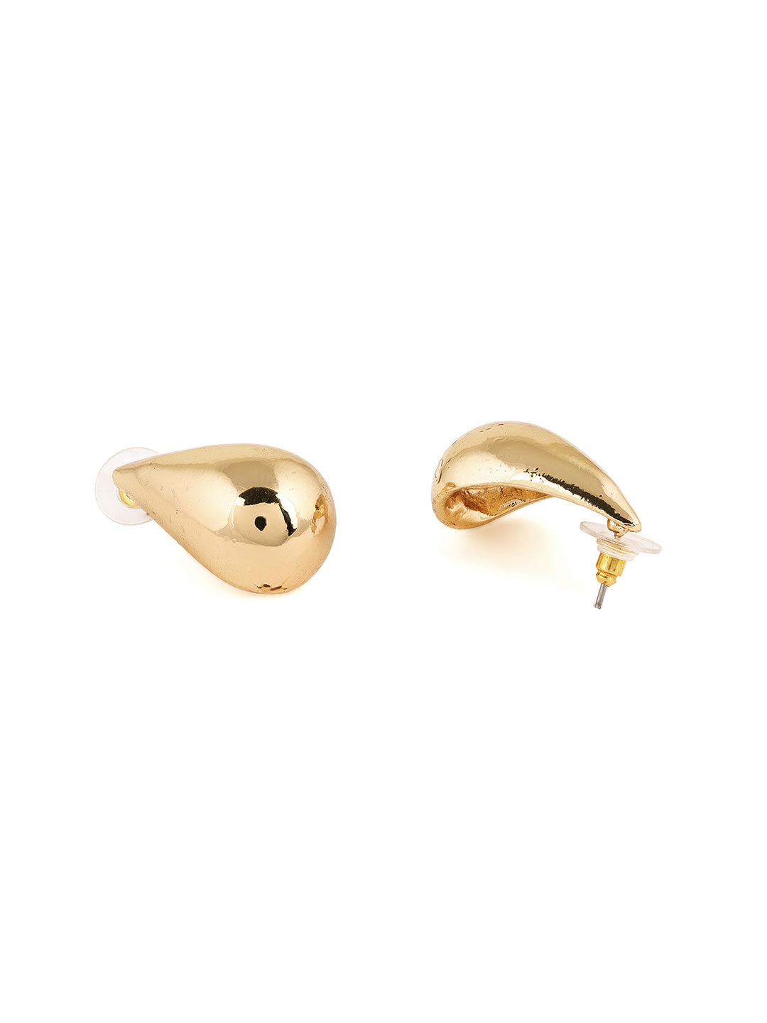 Priyaasi Gold Plated Contemporary Stud Earrings