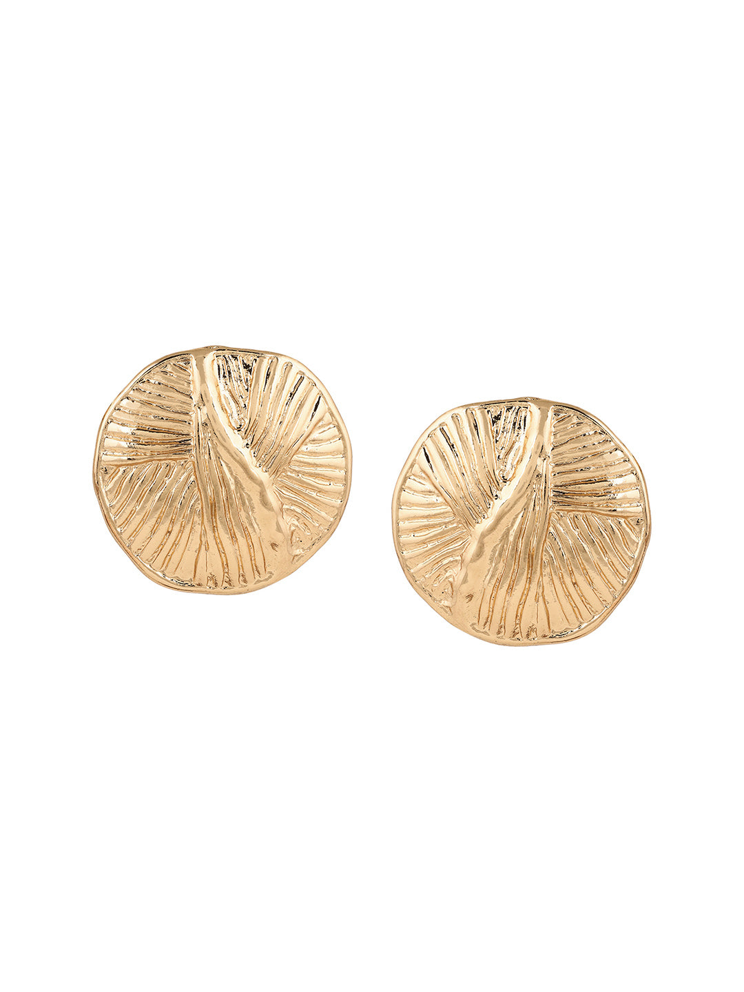 Priyaasi Gold Plated Stud Earrings