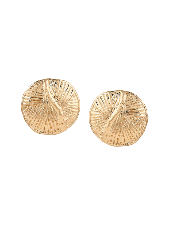 Priyaasi Gold Plated Stud Earrings