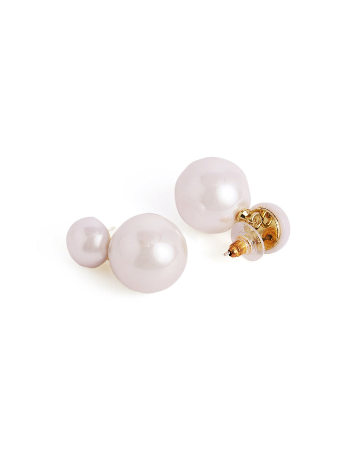 Pearl Mini Drop Efficient Elegance Drop Earrings