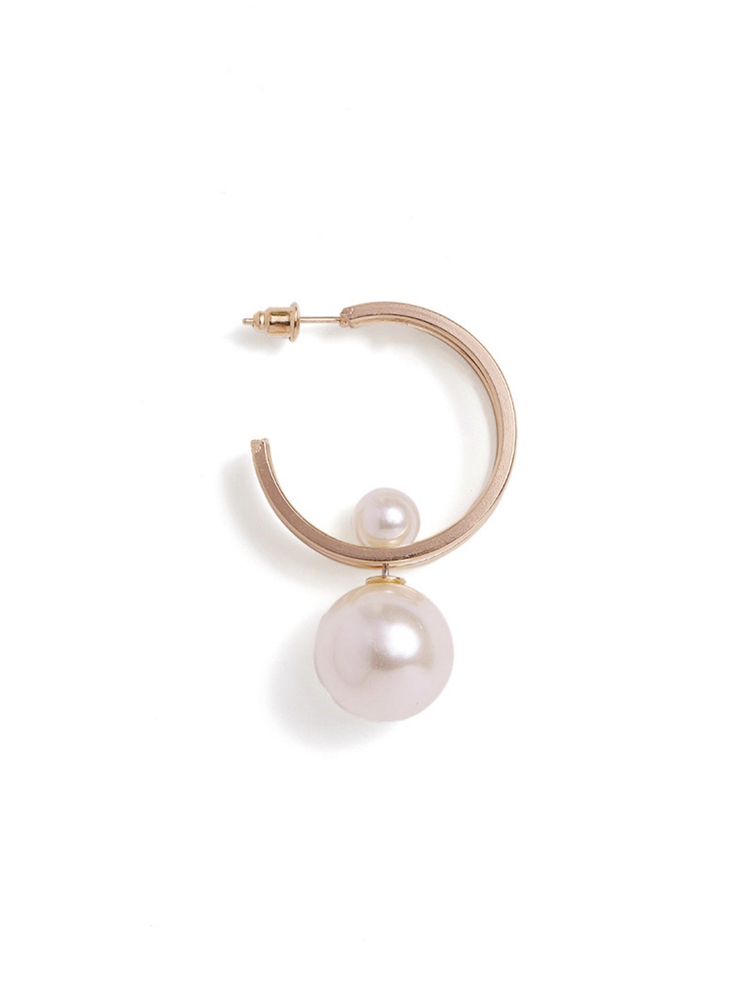 Pearl Elegant Gold Plated Fashionable Drop Earrings