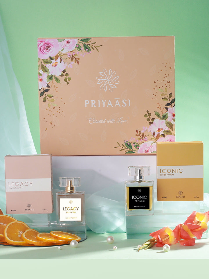 Essence Elegance - Peach Priyaasi Perfume Gift Box