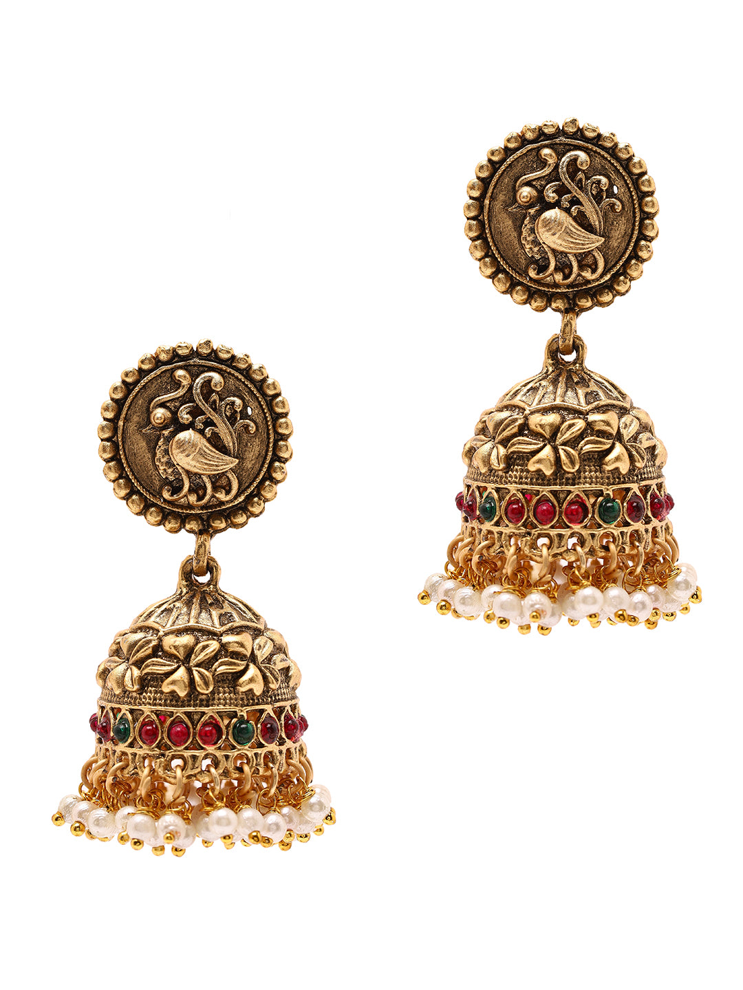 Priyaasi Traditional Temple Necklace with Earrings