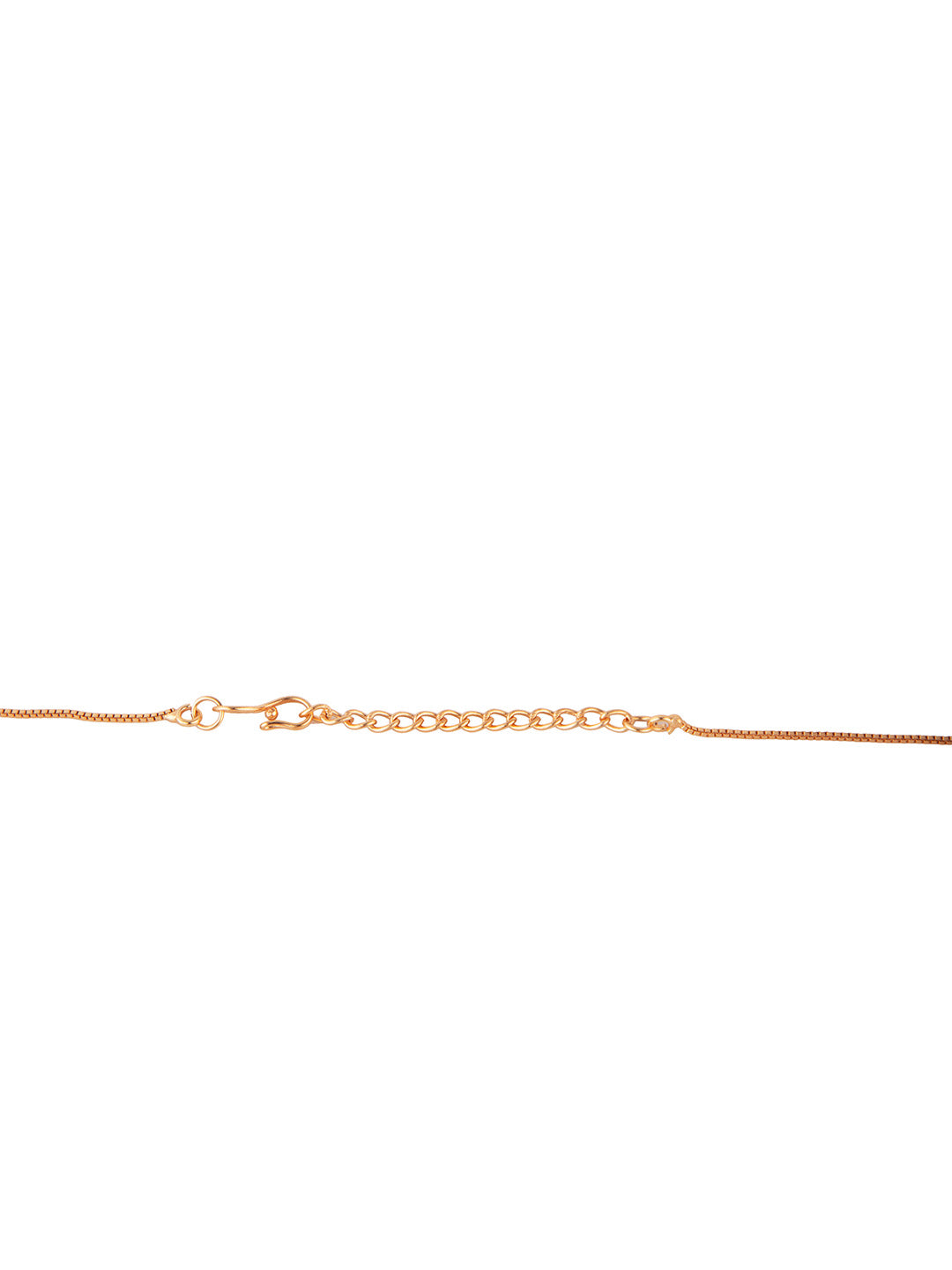 Prita by Priyaasi Sparkling Rose Gold Necklace