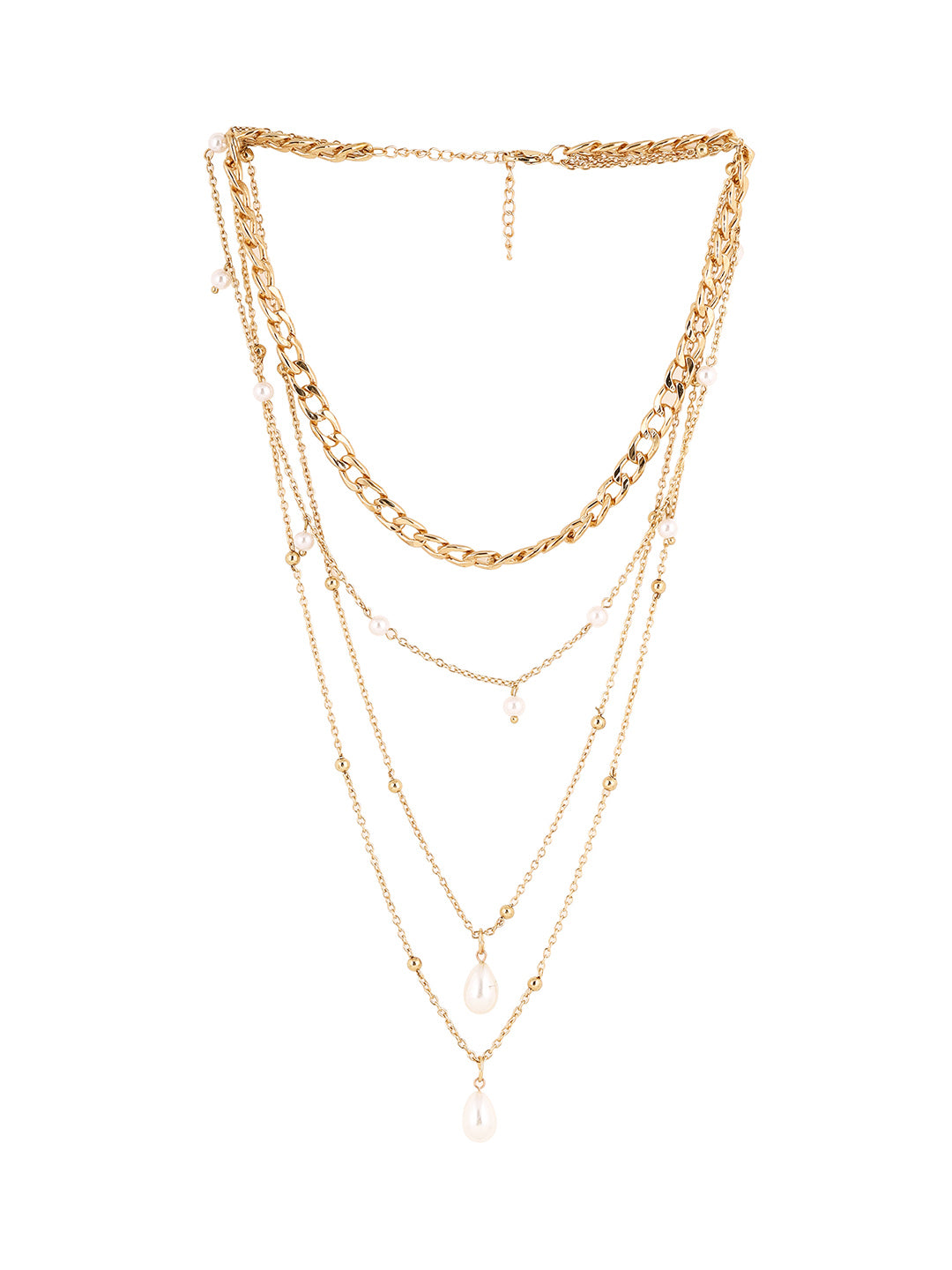 Priyaasi Gold Plated Pearl Necklace