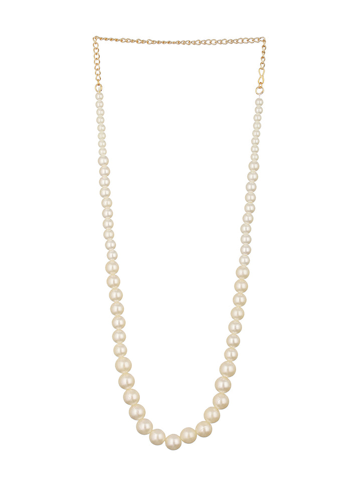 Priyaasi Pearl Scale Gold-Plated Necklace