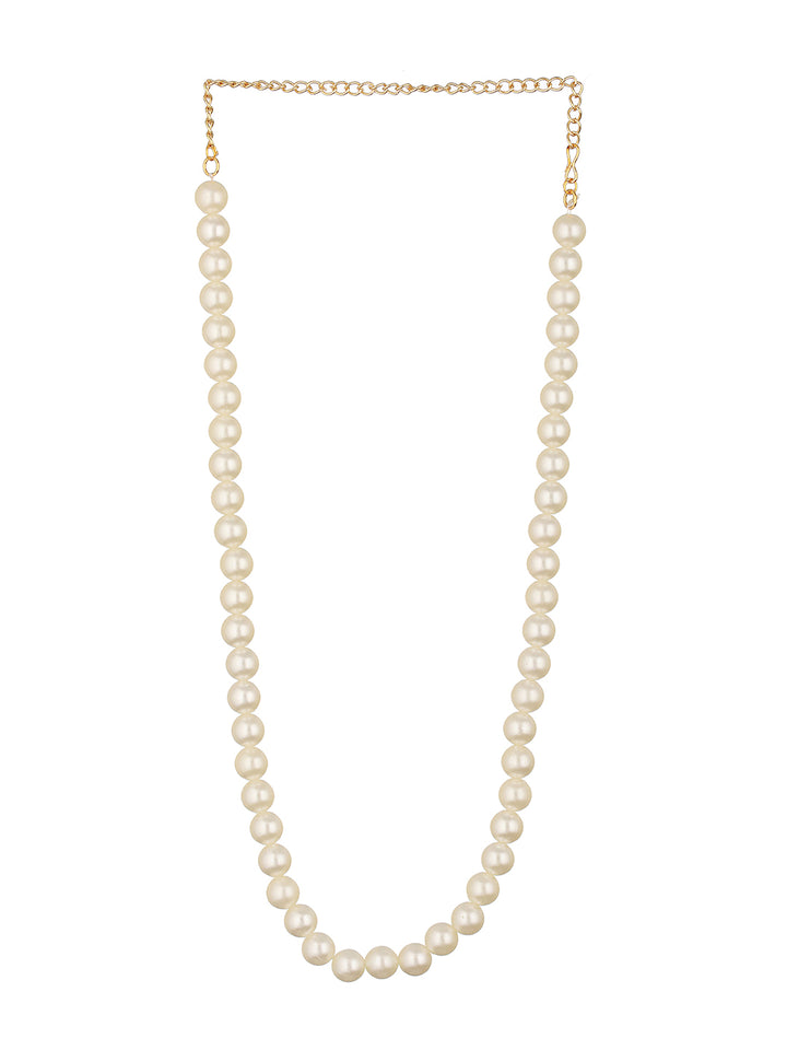 Priyaasi Pearl Ball Gold-Plated Necklace