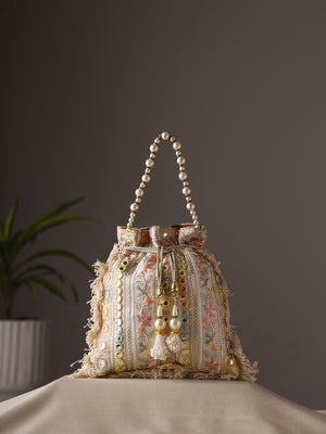 Priyaasi Pastel Ethnic Potli Bag