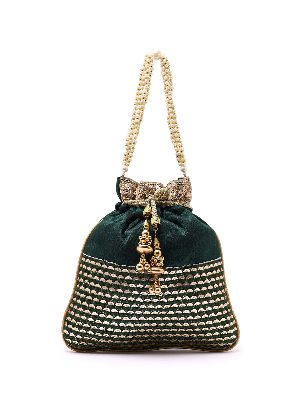 Priyaasi Stitched Design Potli Bag