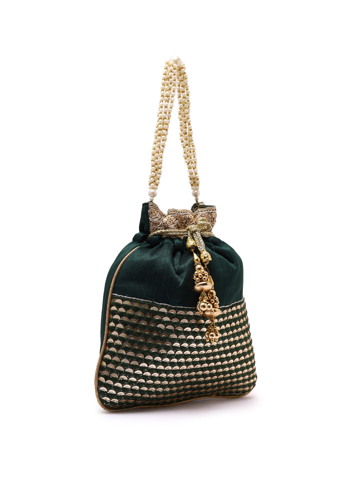 Priyaasi Stitched Design Potli Bag