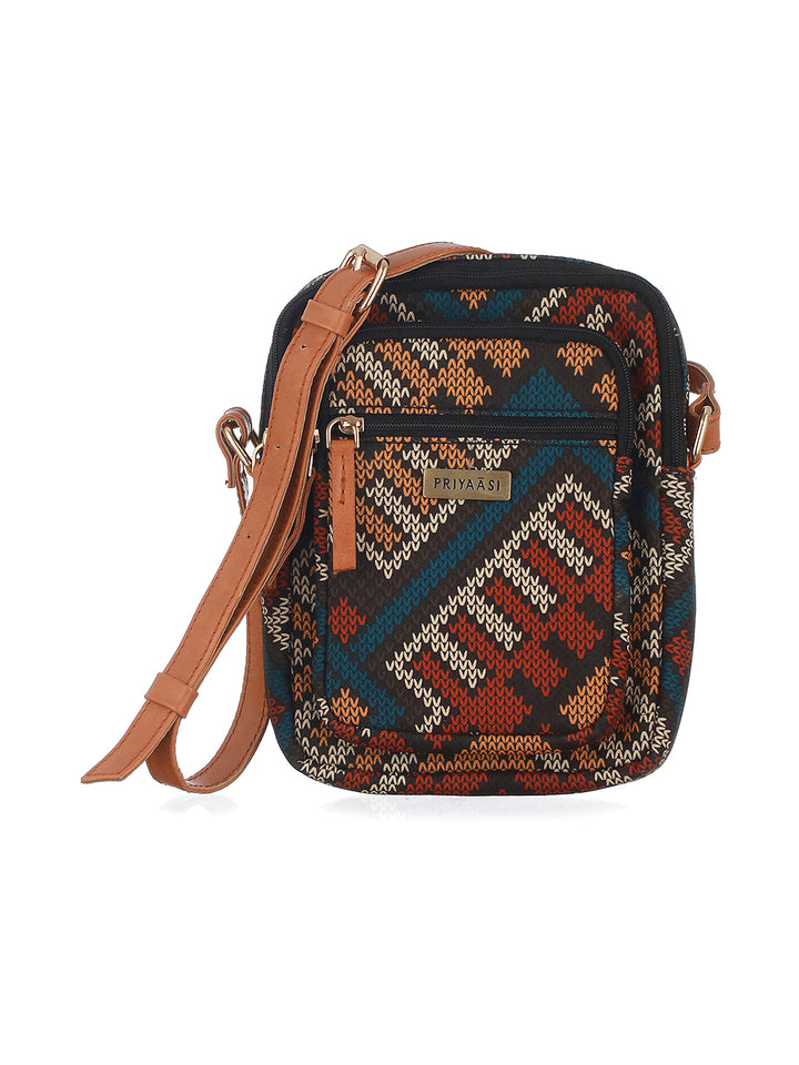 Pretty Petite Multicolor Crossbody Sling Bag