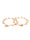 Set Of 2 18K Gold-Plated Stone-Studded For Women And Girls