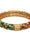Priyaasi Red & Green Enamelled Pearl Studded Bangle Set of 2