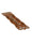 Brown Weaved Multistrand PU Bracelet for Men