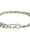 Bold by Priyaasi Curb Chain Silver-Plated Link Bracelet for Men