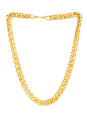 Classic Cuban Gold-Plated Link Chain for Men