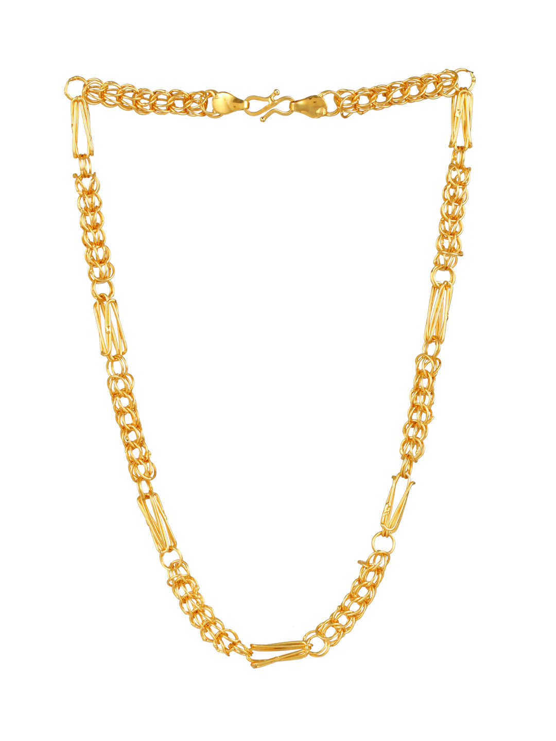 Classic Figarope Gold-Plated Link Chain for Men
