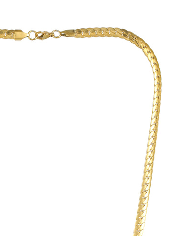 Classic Gold-Plated Link Chain for Men