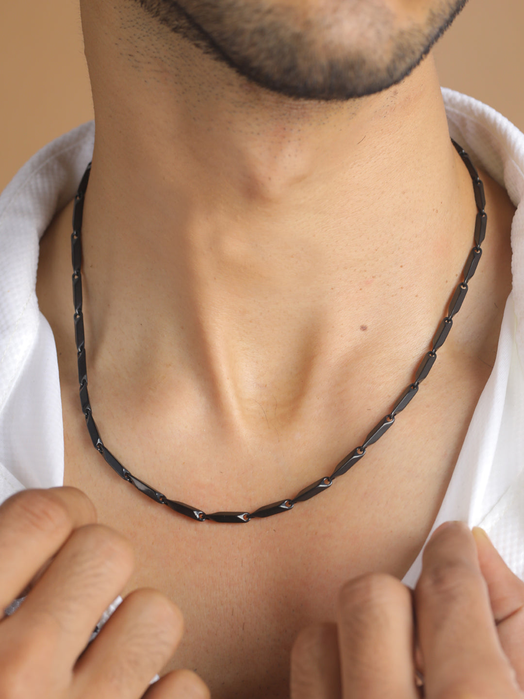Buy Rose Gold-Toned Chains for Men by Bold by Priyaasi Online