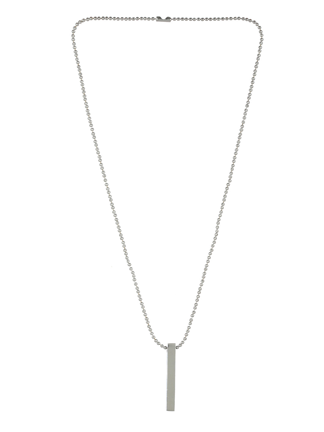 Sterling Silver Custom Initials Necklace (Silver)
