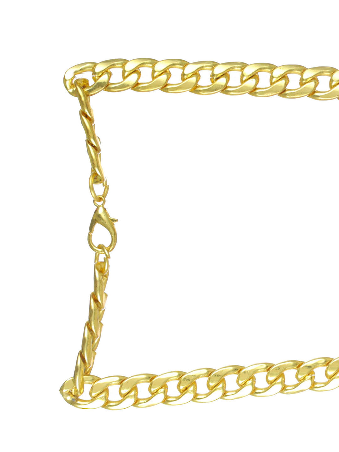Bold by Priyaasi Gold-Plated Curb Chain for Men