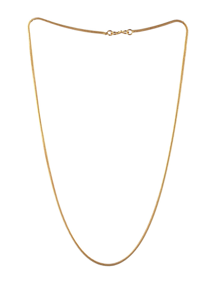 Bold by Priyaasi Solid Gold-Plated Link Chain for Men