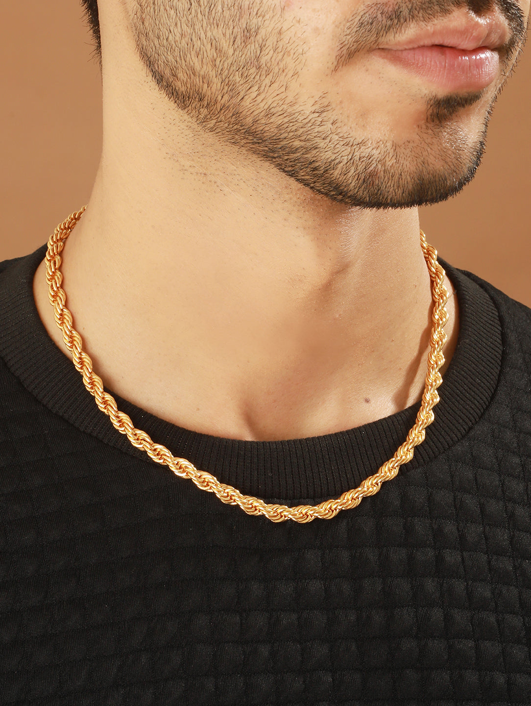 916 Gold Rope Chain (Hollow) – MoneyMax Jewellery